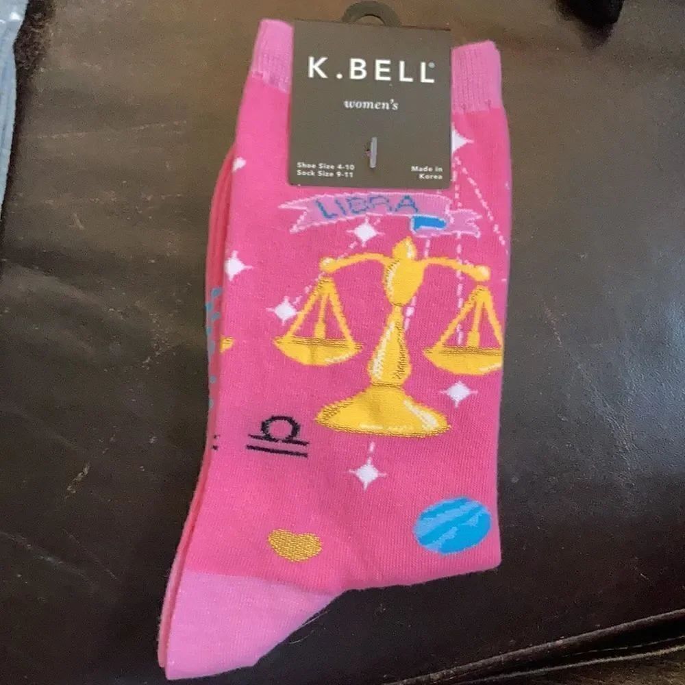 K. Bell Horoscope Signs Single Pairs Socks - Picture 10 of 10